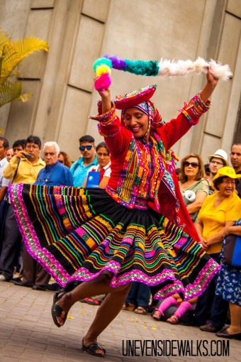 Favorite Travel Photo Traditional Dancing in Lima Peru
